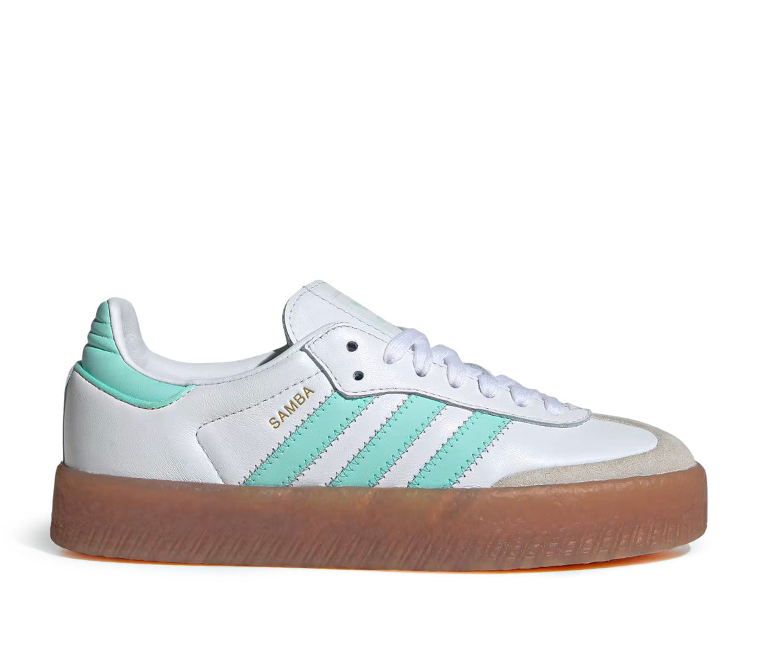 adidas Sambae Cloud White Clear Mint Gold Metallic (GS)