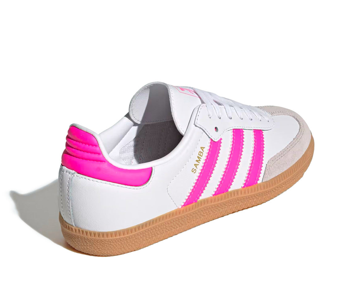 adidas Samba OG Cloud White Lucid Pink Gum (GS)