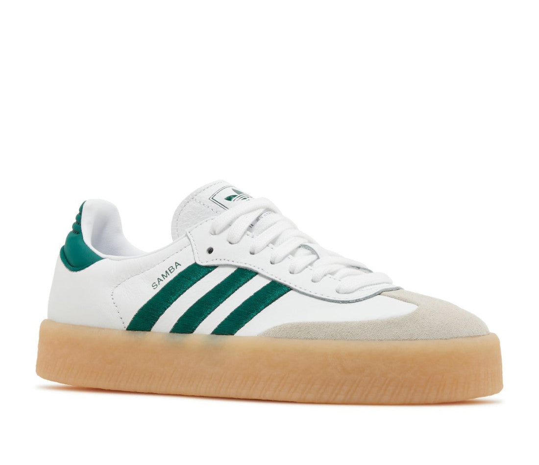 adidas Sambae White Collegiate Green Gum (W)