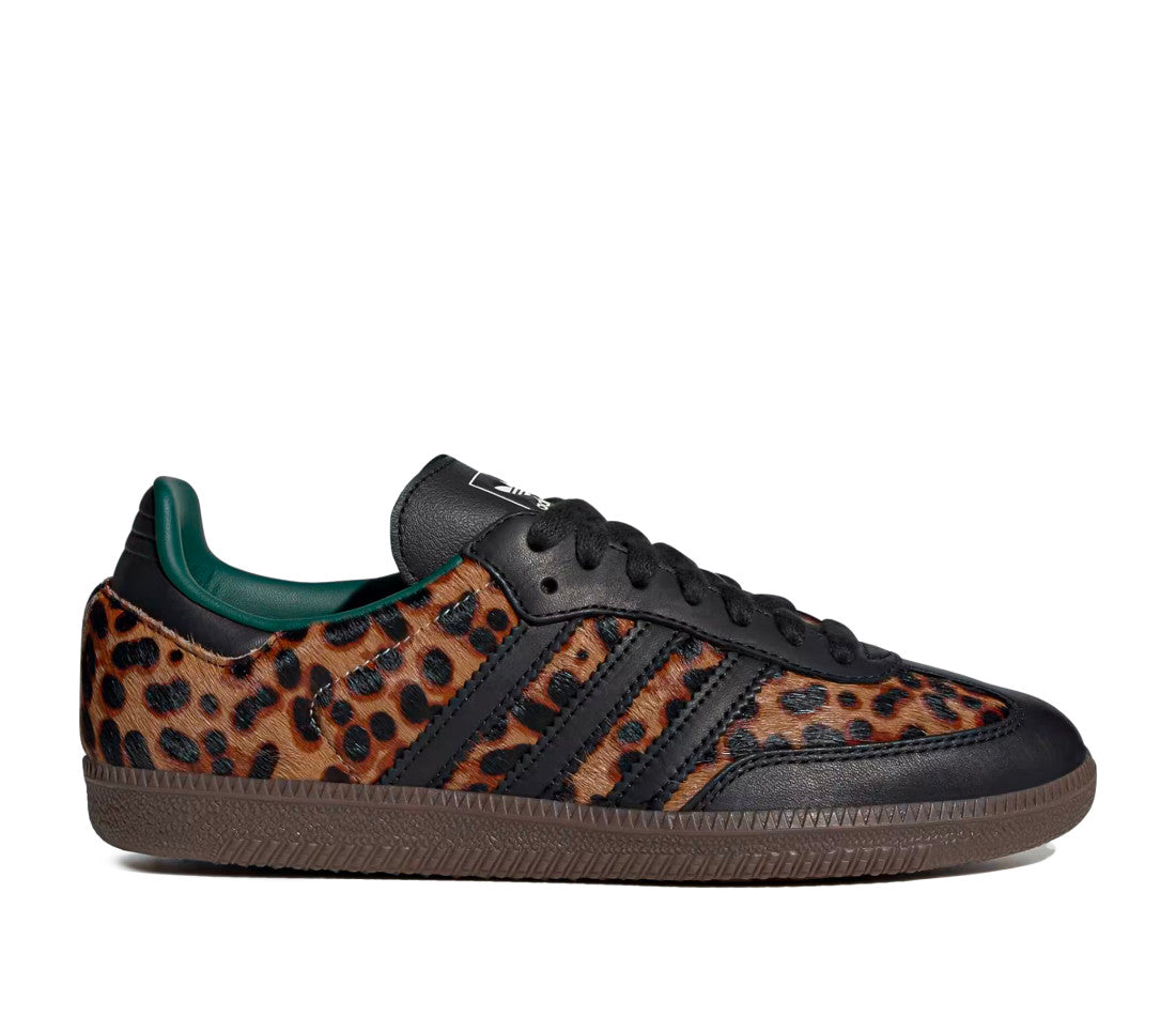 adidas Samba OG Black Green Leopard (W)