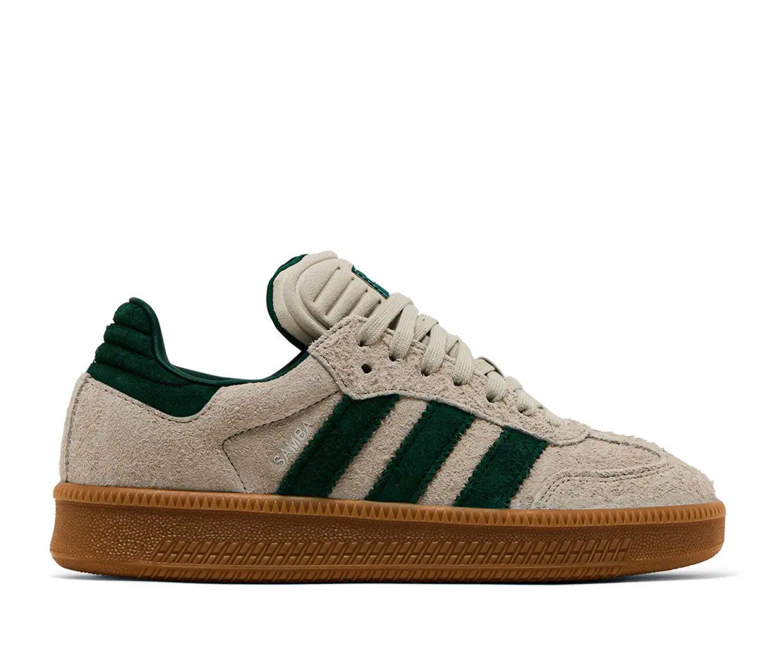 adidas Samba XLG Putty Grey Collegiate Green