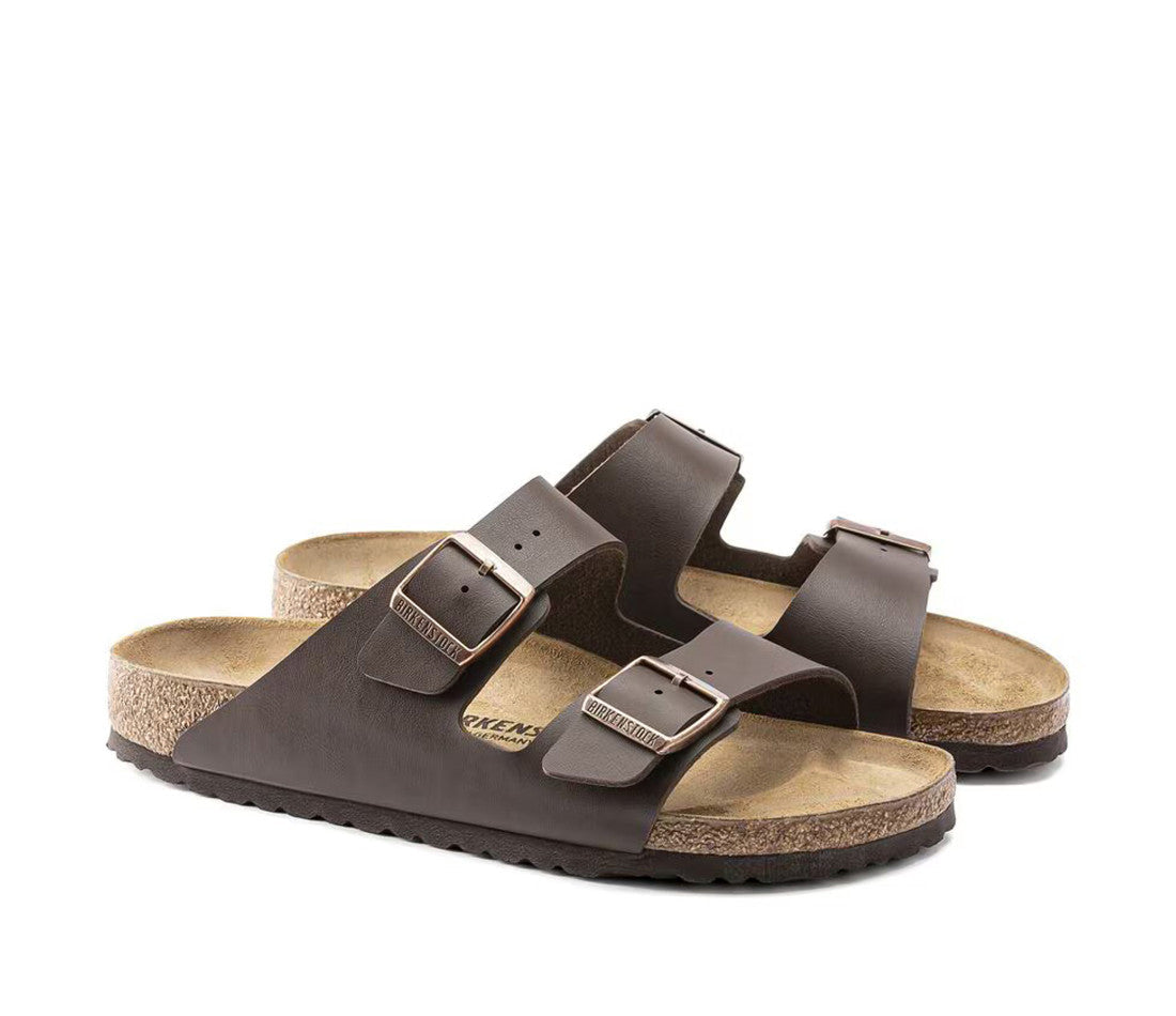 Birkenstock Arizona Birko-Flor Dark Brown (W)