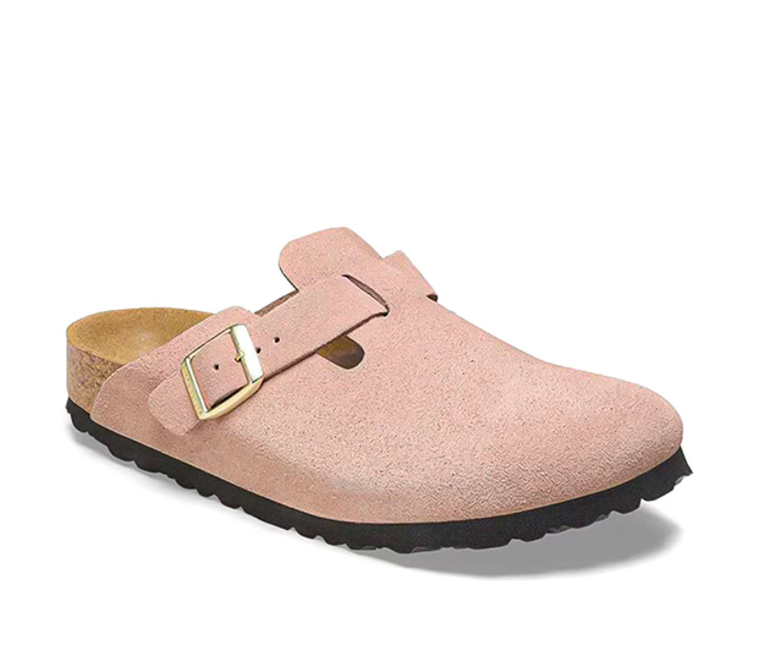 Birkenstock Boston Suede Light Rose