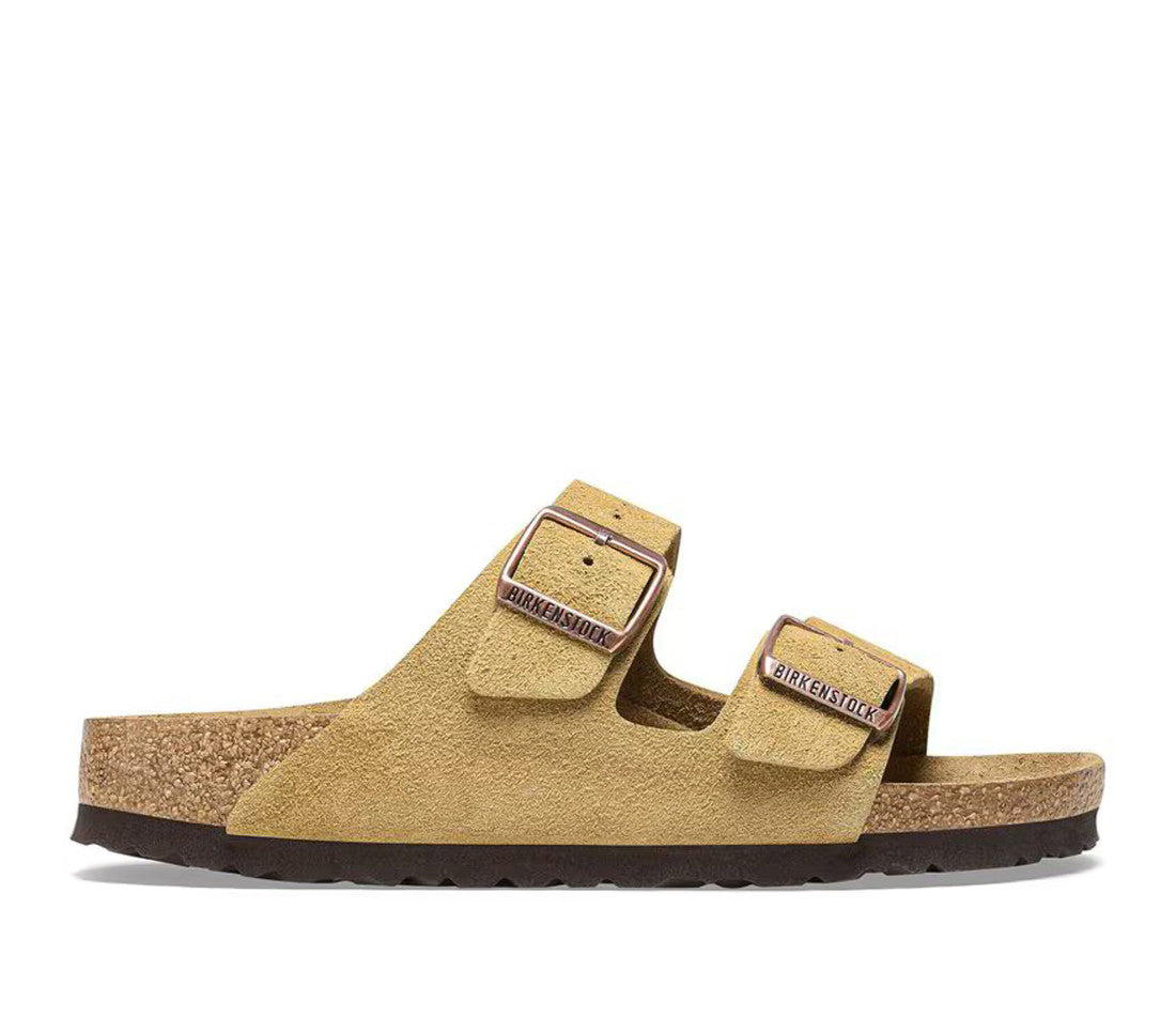 Birkenstock Arizona Suede Latte Cream