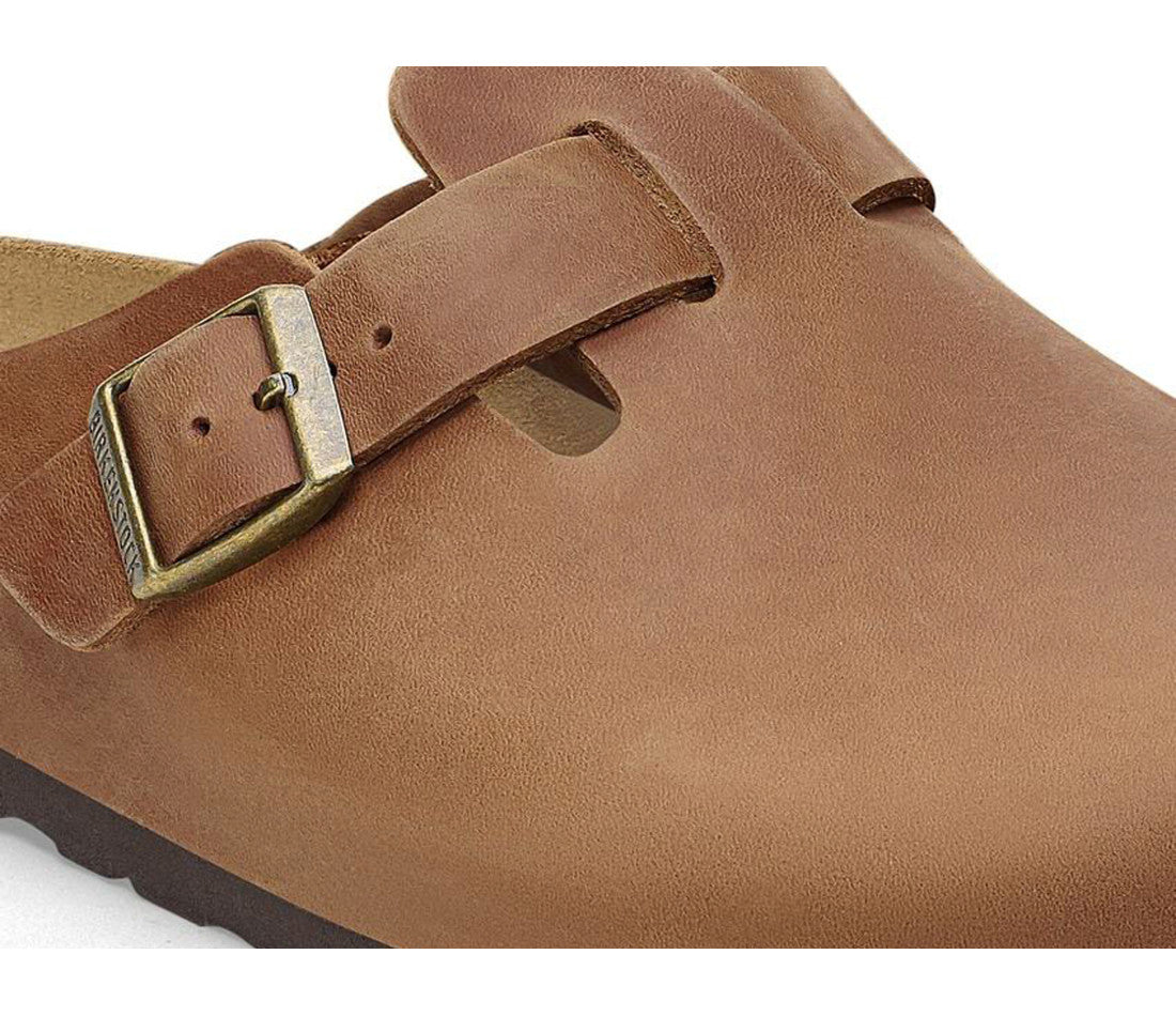 Birkenstock Boston Oiled Leather Cognac