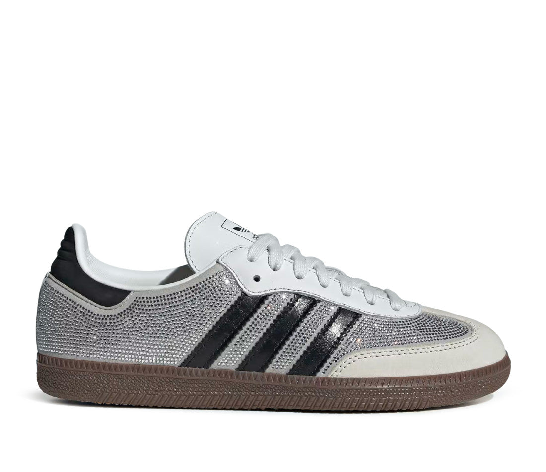 adidas Samba OG Rhinestone Crystal White Silver (W)