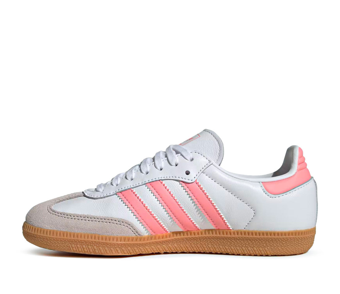 adidas Samba OG White Coral Pink (GS)
