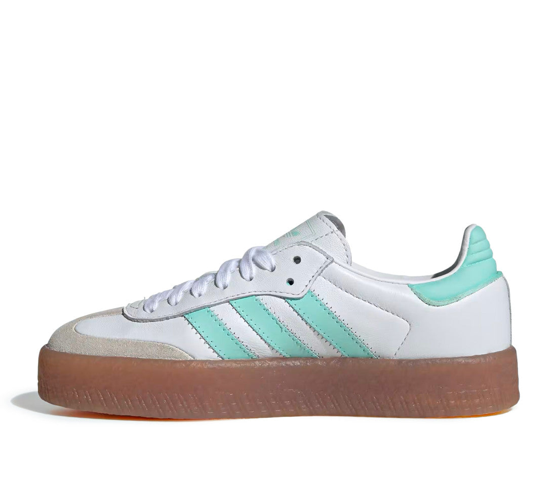 adidas Sambae Cloud White Clear Mint Gold Metallic (GS)