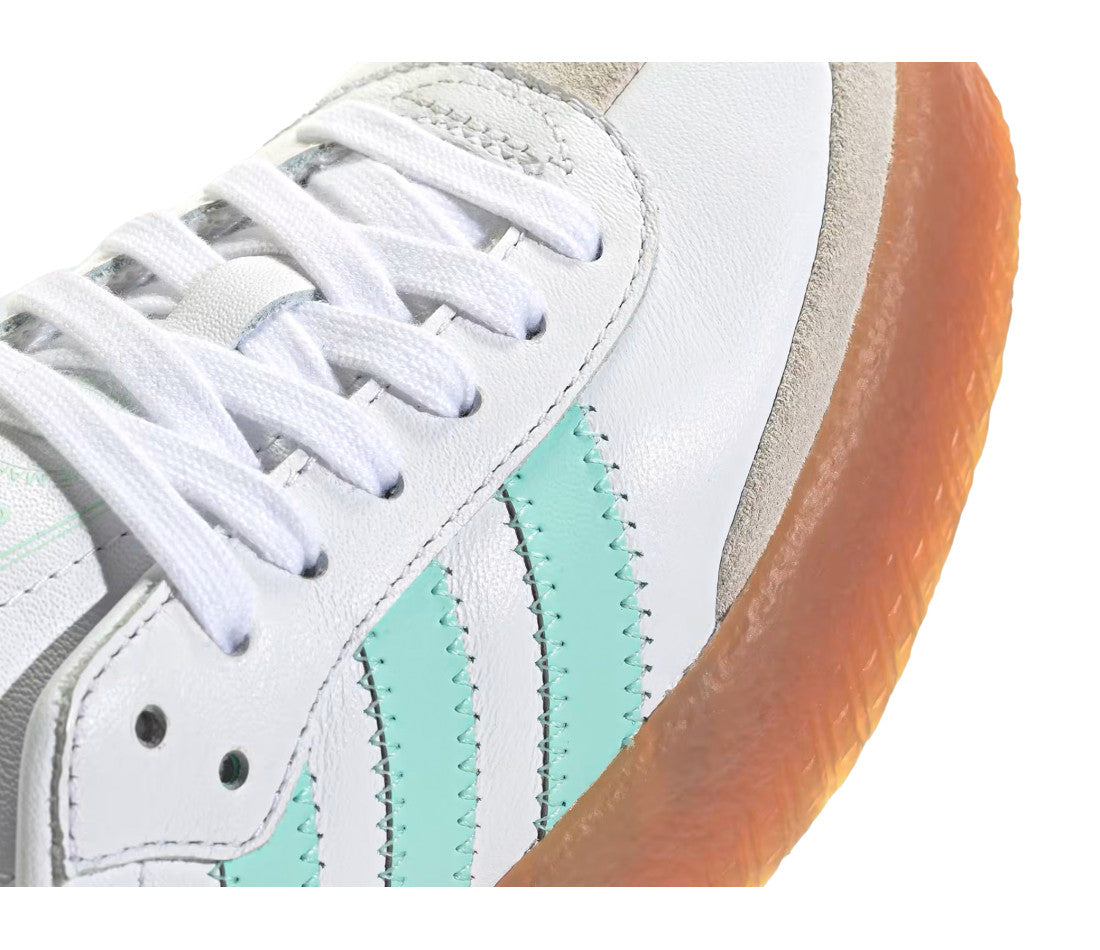 adidas Sambae Cloud White Clear Mint Gold Metallic (GS)