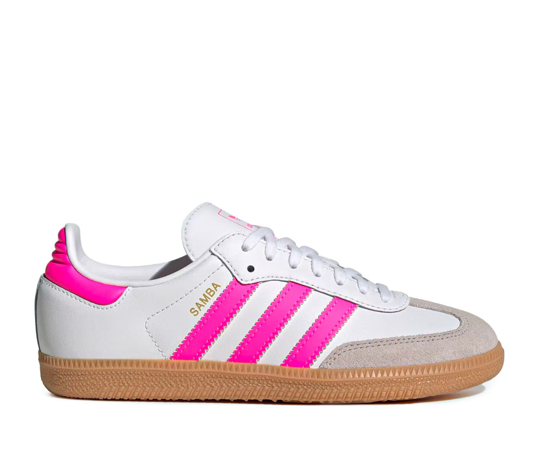 adidas Samba OG Cloud White Lucid Pink Gum (GS)