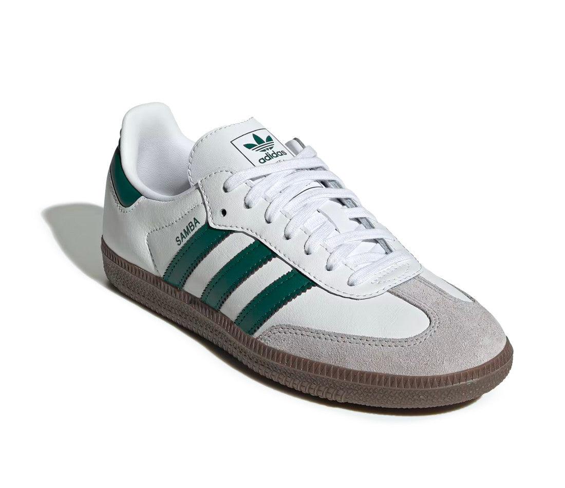 adidas Samba OG White Collegiate Green Gum (GS)