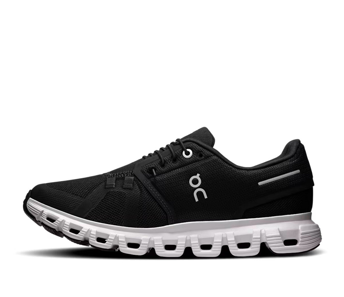 On Running Cloud 6 Black White (W)
