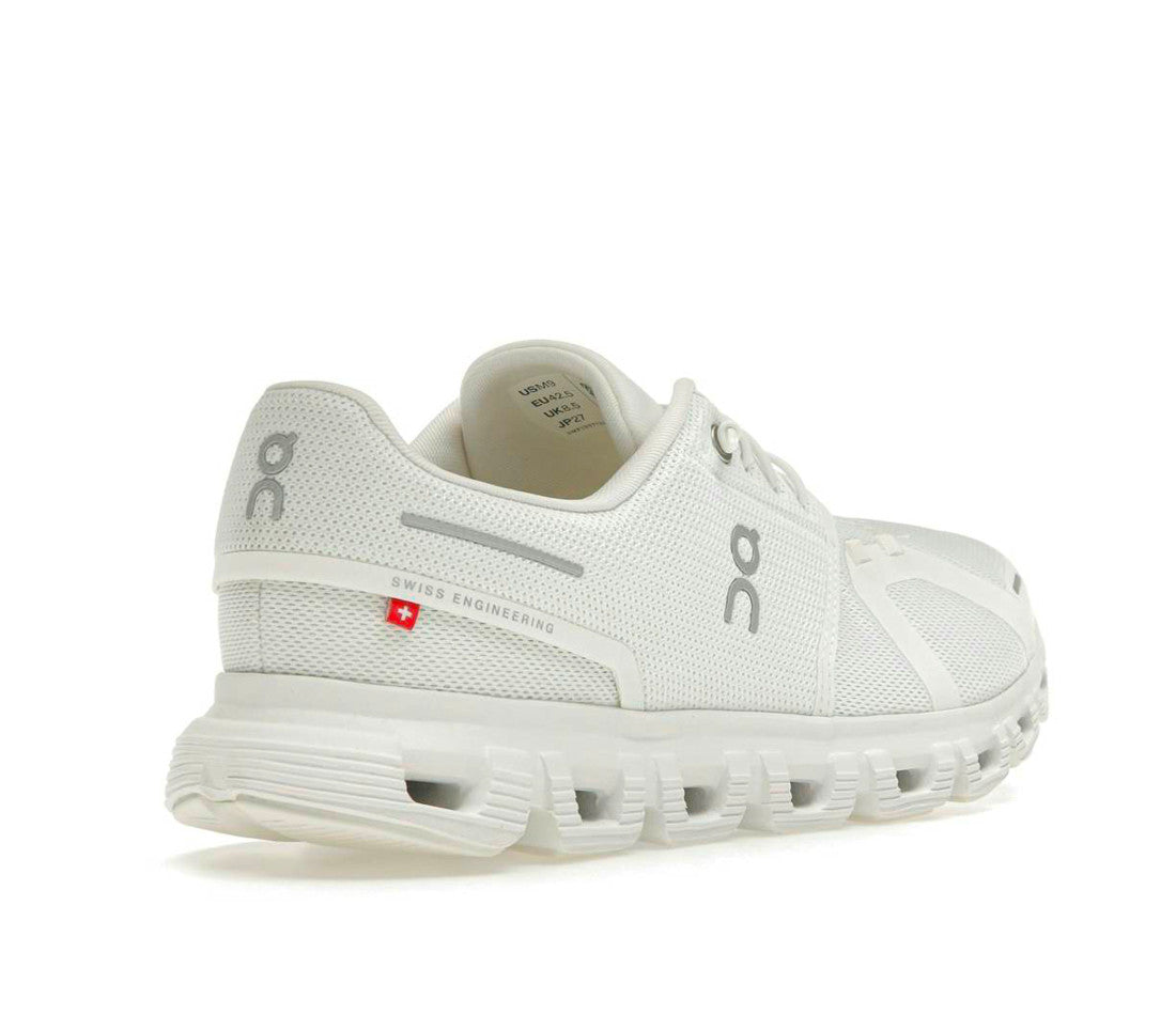 On Running Cloud 6 All White (W)