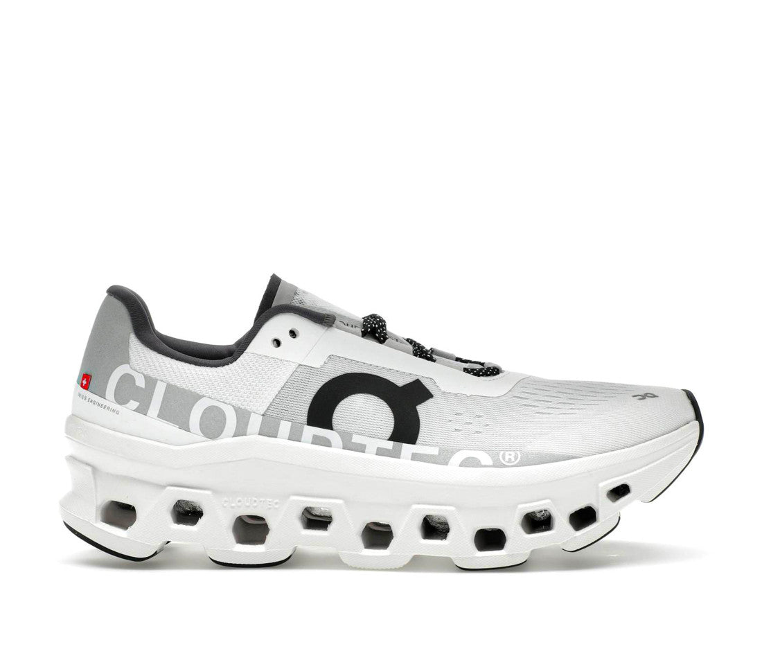 On Running Cloudmonster White Black (W)