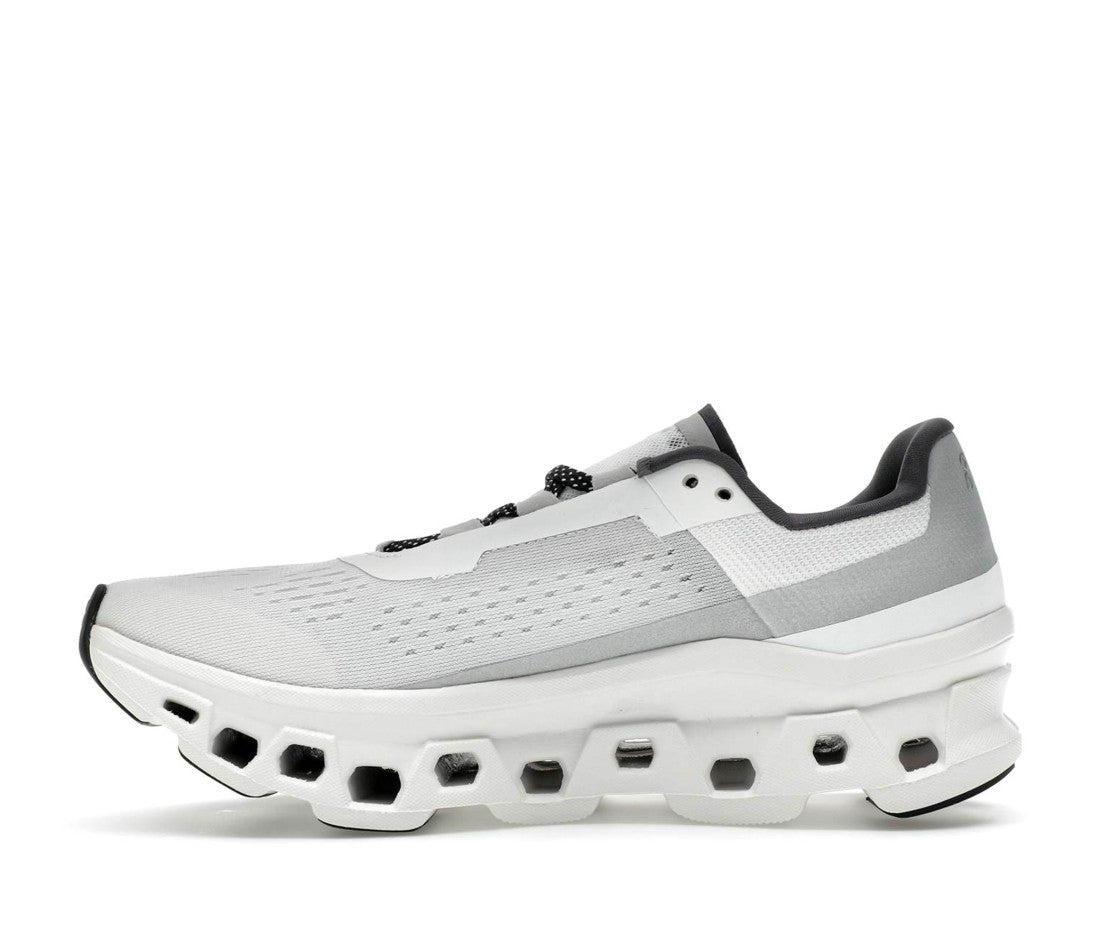 On Running Cloudmonster White Black (W)