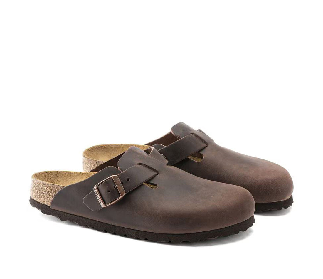 Birkenstock Boston Oiled Leather Habanna