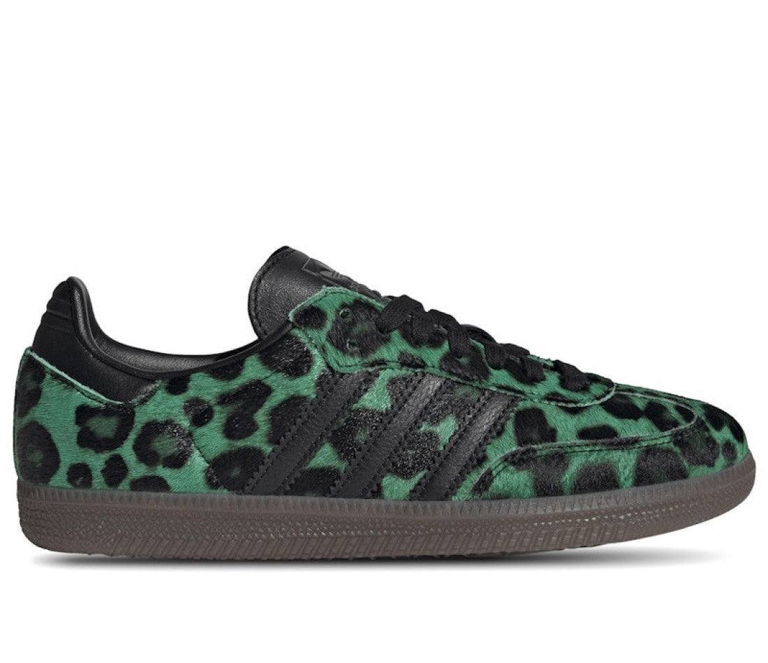adidas Samba OG Leopard Semi Screaming Green (W)