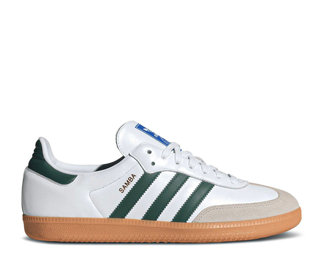 adidas Samba OG Cloud White Collegiate Green Gum