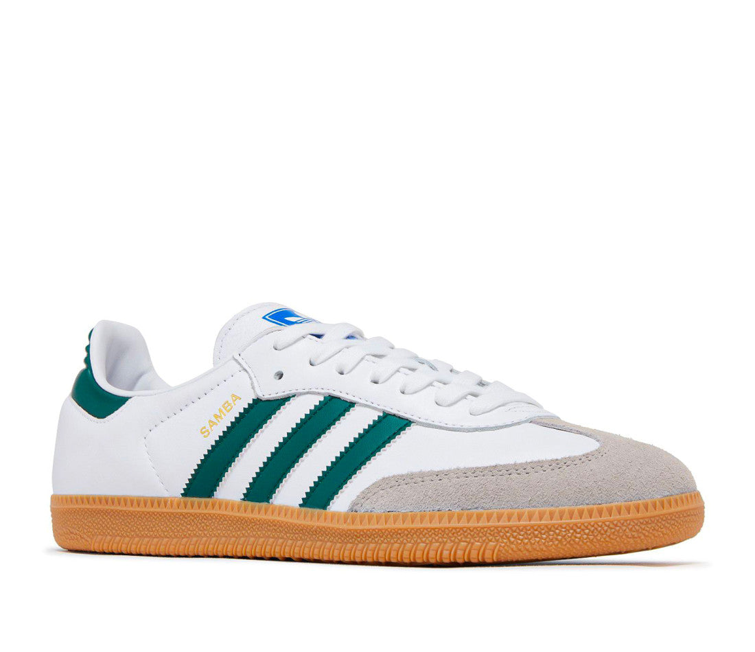 adidas Samba OG Cloud White Collegiate Green Gum