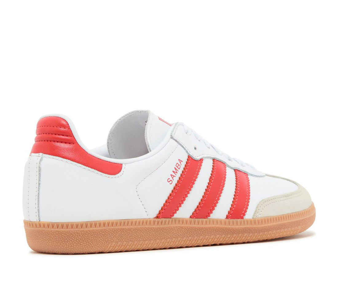 adidas Samba OG White Solar Red Gum (W)