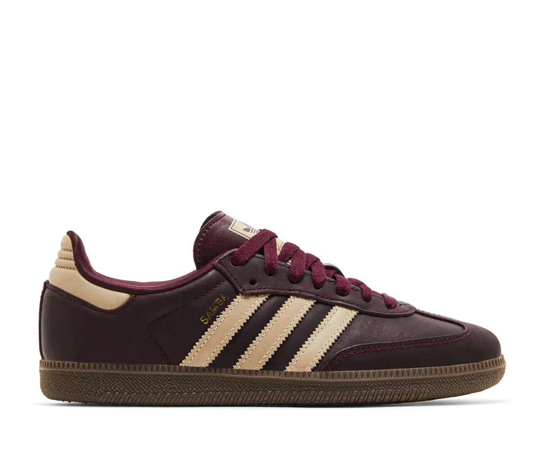 adidas Samba OG Maroon Crystal Sand (W)