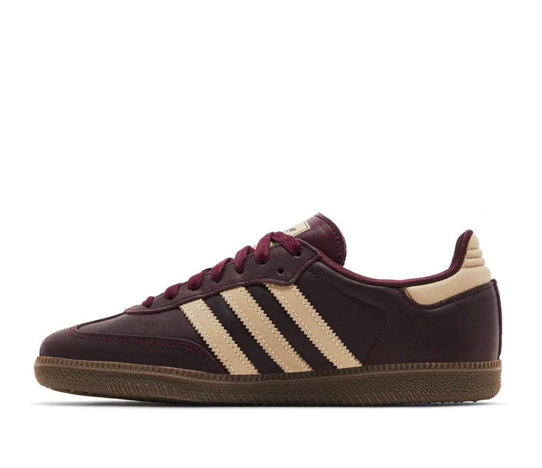 adidas Samba OG Maroon Crystal Sand (W)