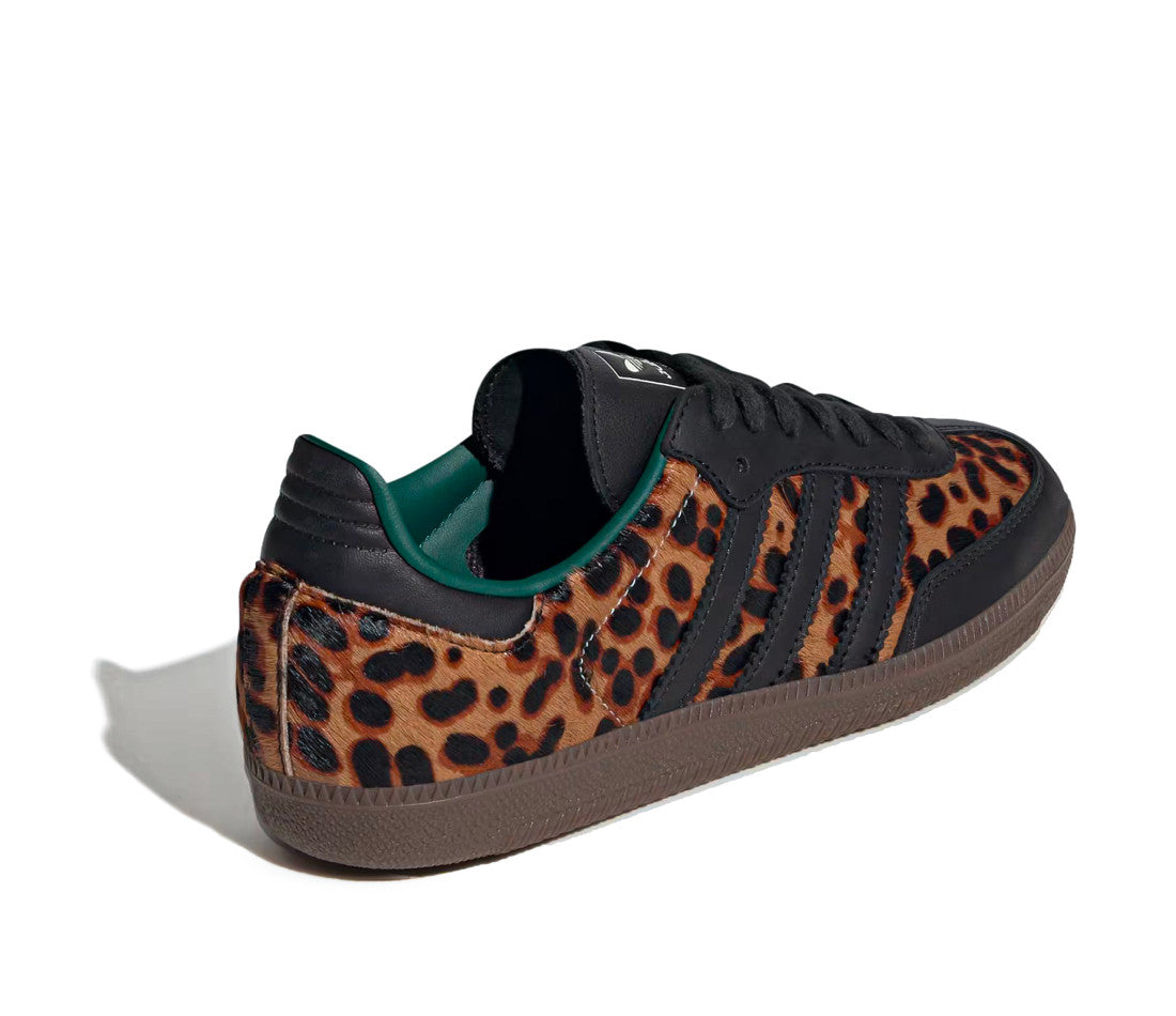 adidas Samba OG Black Green Leopard (W)