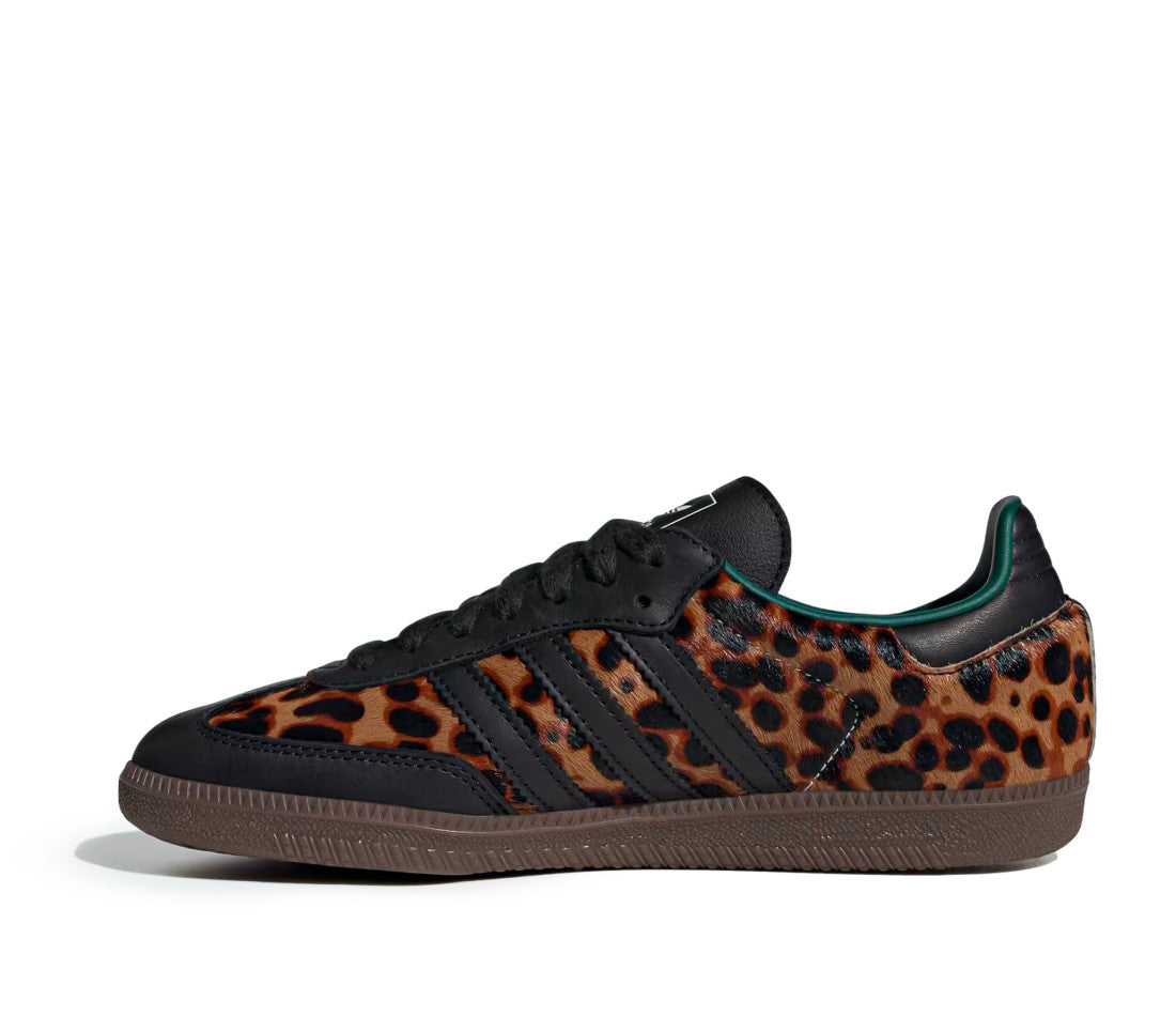 adidas Samba OG Black Green Leopard (W)