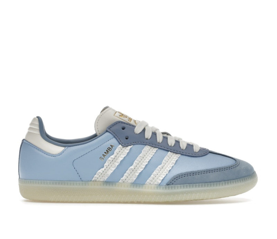 adidas Samba Ruffle Stripes Pack Clear Sky (Women's)