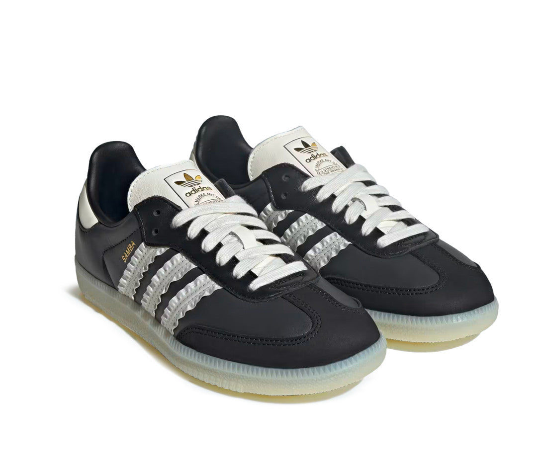 adidas Samba Ruffle Stripes Pack Black Off White (W)